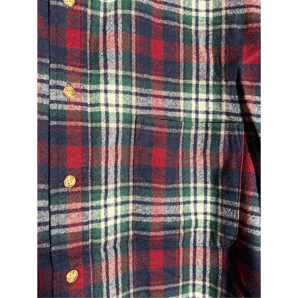 Pendleton Wool Plaid Flannel Button Down Shirt - image 2